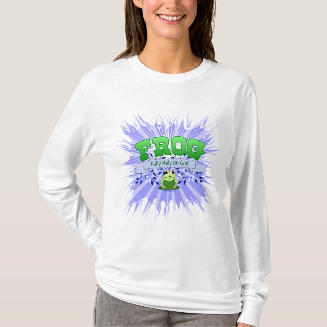 Lita fullt ut på Gud T Shirt (Framsida)