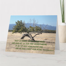 Lita inte på din egen förståelse kort