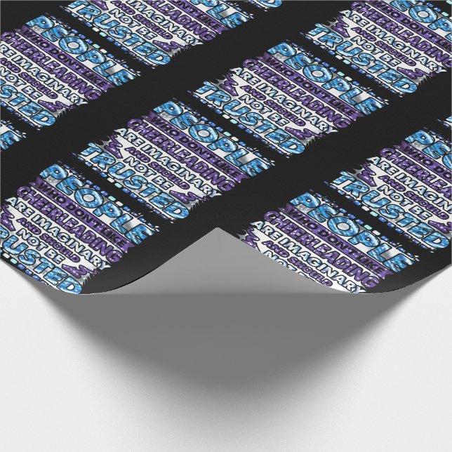 Lita inte på människor som inte gillar Cheerlead Presentpapper (Hörn)