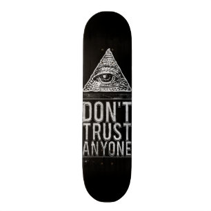 Lita inte på någon old school skateboard bräda 21,6 cm