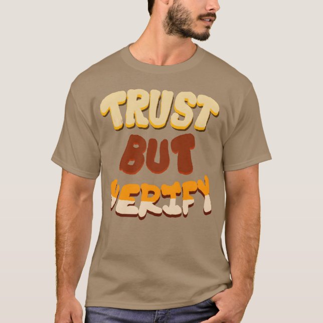 Lita men kontrollera citat vän t shirt (Framsida)