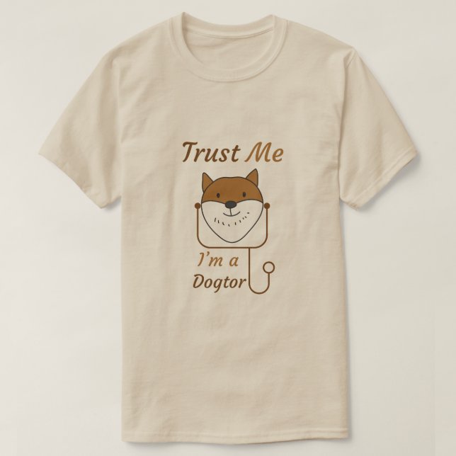 Lita mig jag är Doktor t-shirts (Design framsida)