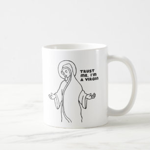 LITA MIG, JAG ÄR EN JUNGFRU KAFFEMUGG