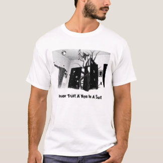 Lita på aldrig en man i en kostymSlenderman TShirt Tee