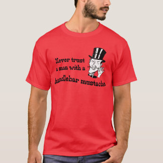 Lita på aldrig en man… t-shirt