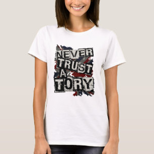 Lita på aldrig en Tory T Shirt