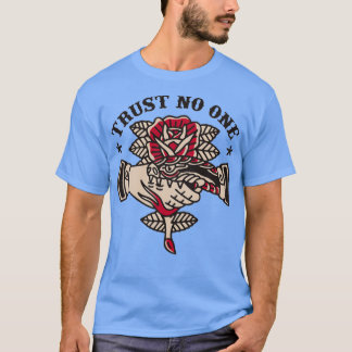 Lita på att det inte finns någon handskakning t shirt