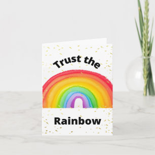 Lita på att Pridet LGBT-regnbåge är tomt Kort