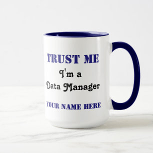 Lita på datachefen mugg
