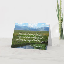 Lita på den magiska begynnelsen, inspirerande