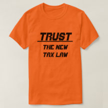 Lita på den nya skattelagstiftningen, orange
