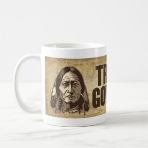 Lita på den regerings- muggen kaffemugg