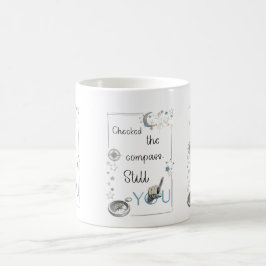 Lita på din inre kompass. Självomsorgsaffirmation Kaffemugg