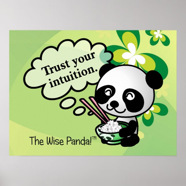 Lita på din intuition poster (Framsidan)