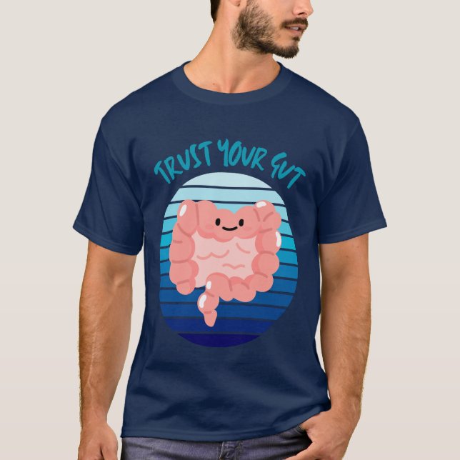 Lita på din tarmgastroad t shirt (Framsida)