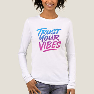 "Lita på dina vibes - Neon Graffiti Tee" T Shirt