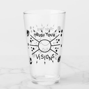 Lita på dina visioner Glass Kopp