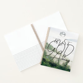 Lita på Gud Alltid Spiral bärbar dator