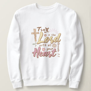 Lita på Herren med hela ditt hjärta Jesus T Shirt