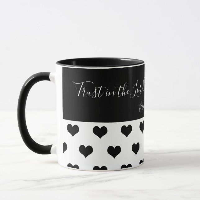 Lita på Herren  Mugg (Vänster)