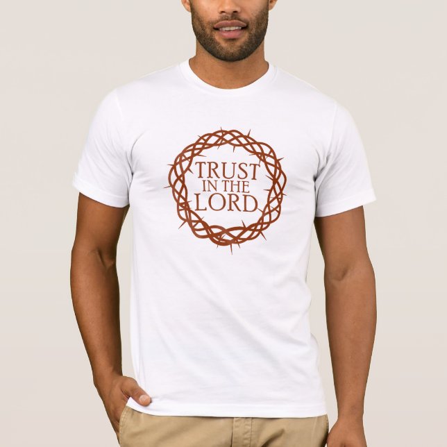Lita på Herren T Shirt (Framsida)