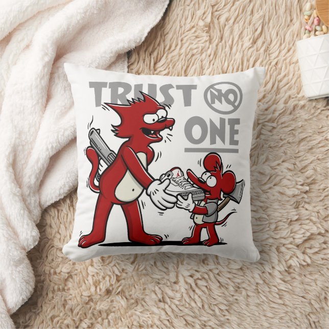 Lita på ingen kudde (Filt)