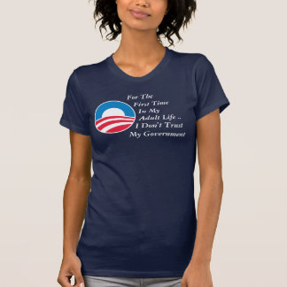 Lita på inte regeringen t-shirt