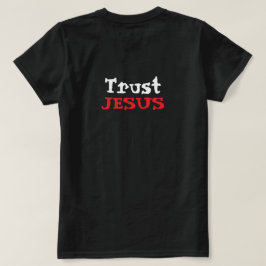 Lita på Jesus Kristet Citat T Shirt