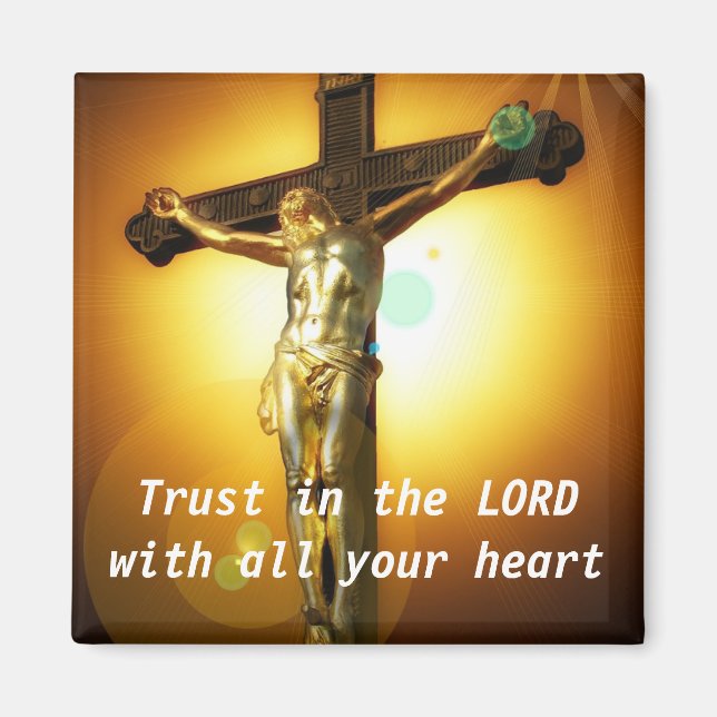 Lita på Jesus Magnet (Framsidan)