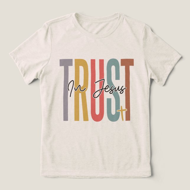 Lita på Jesus T Shirt (Design Framsida)