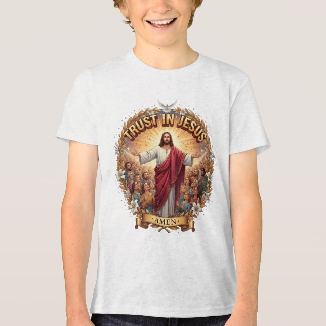 LITA PÅ JESUS T SHIRT (Framsida)