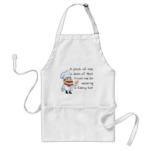 Lita på kocken förkläde