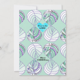 Lita på Lord Fish Lövs Seagrass-jul Julkort