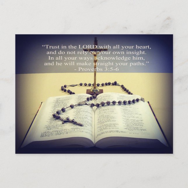 Lita på Lord Message Vykort (Framsida)