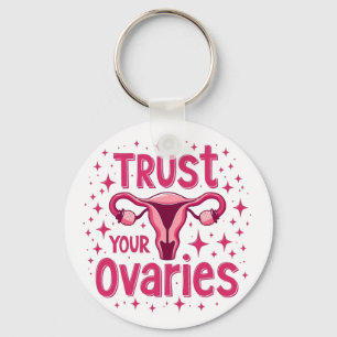 Lita på medvetenheten om dina äggstockar hos Womb Nyckelring