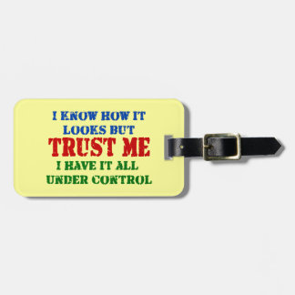 Lita på mig -- Alla kontrollerar Under Bagagebricka