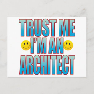 Lita på mig Architect Life B Vykort