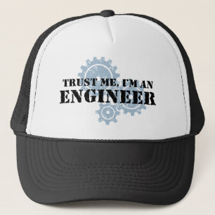 Lita på mig att jag är en Ingenjör Truckerkeps