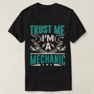 Lita på mig att jag är en mekanisk t shirt