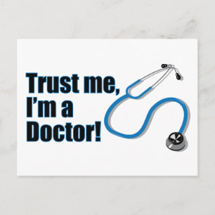 Lita på mig att jag är ett vykort för Doktor Steth
