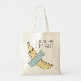Lita på mig att jag är konst, Banana med band Tygkasse