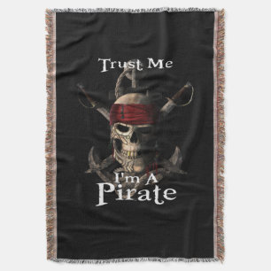 Lita på mig att jag är Pirat Skull och Swords Anch Filt