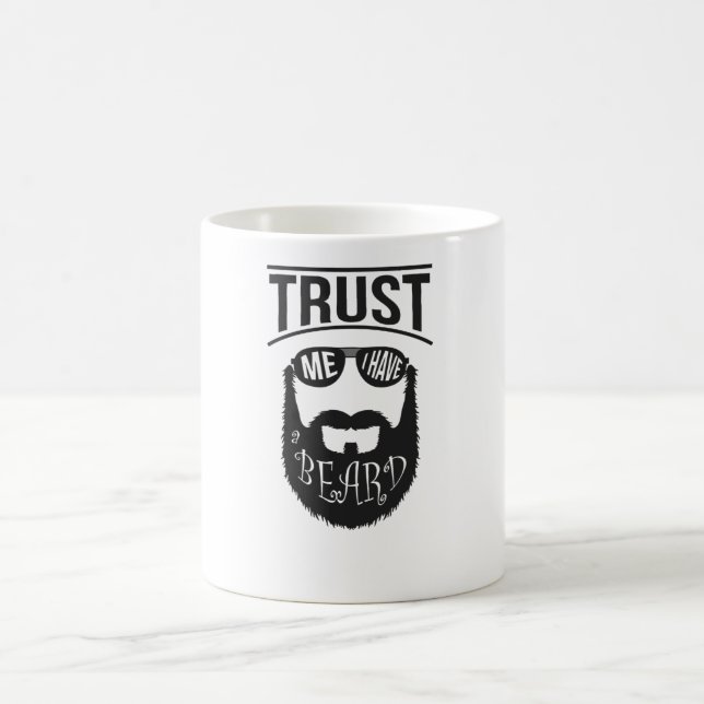 Lita på mig att jag har en Beard Kaffemugg (Center)
