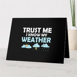 Lita på mig att jag känner min vädermeteorololog M Kort