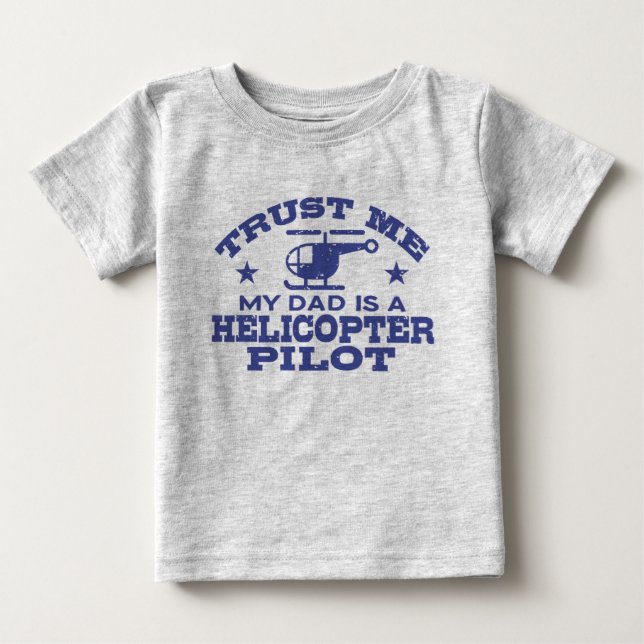 Lita på mig att Pappa är en helikopterpilot Tröja (Framsida)