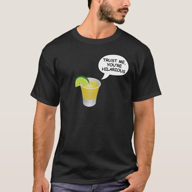 Lita på mig, du är superskoj t shirt (Framsida)