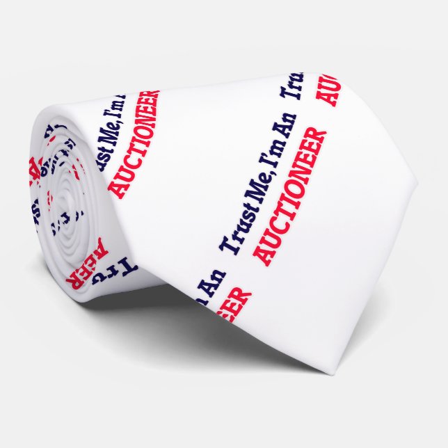 Lita på mig, I-förmiddag en Auctioneer Slips (Rullad)