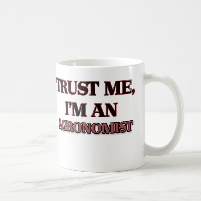 Lita på mig I-förmiddagen en agronom Kaffemugg (Höger)