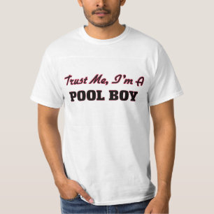Lita på mig I-förmiddagen en bassängpojke Tee Shirt