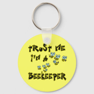 Lita på mig I-förmiddagen en Beekeeper Nyckelring